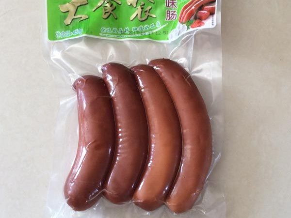 Transparent food vacuum fit bag color printing vacuum fit bag